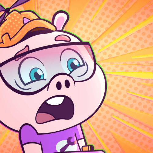 Super Why's Comic Book Adventures -Alpha Pig