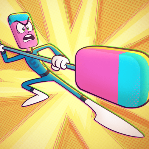 Super Why's Comic Book Adventures -The Eraser villain