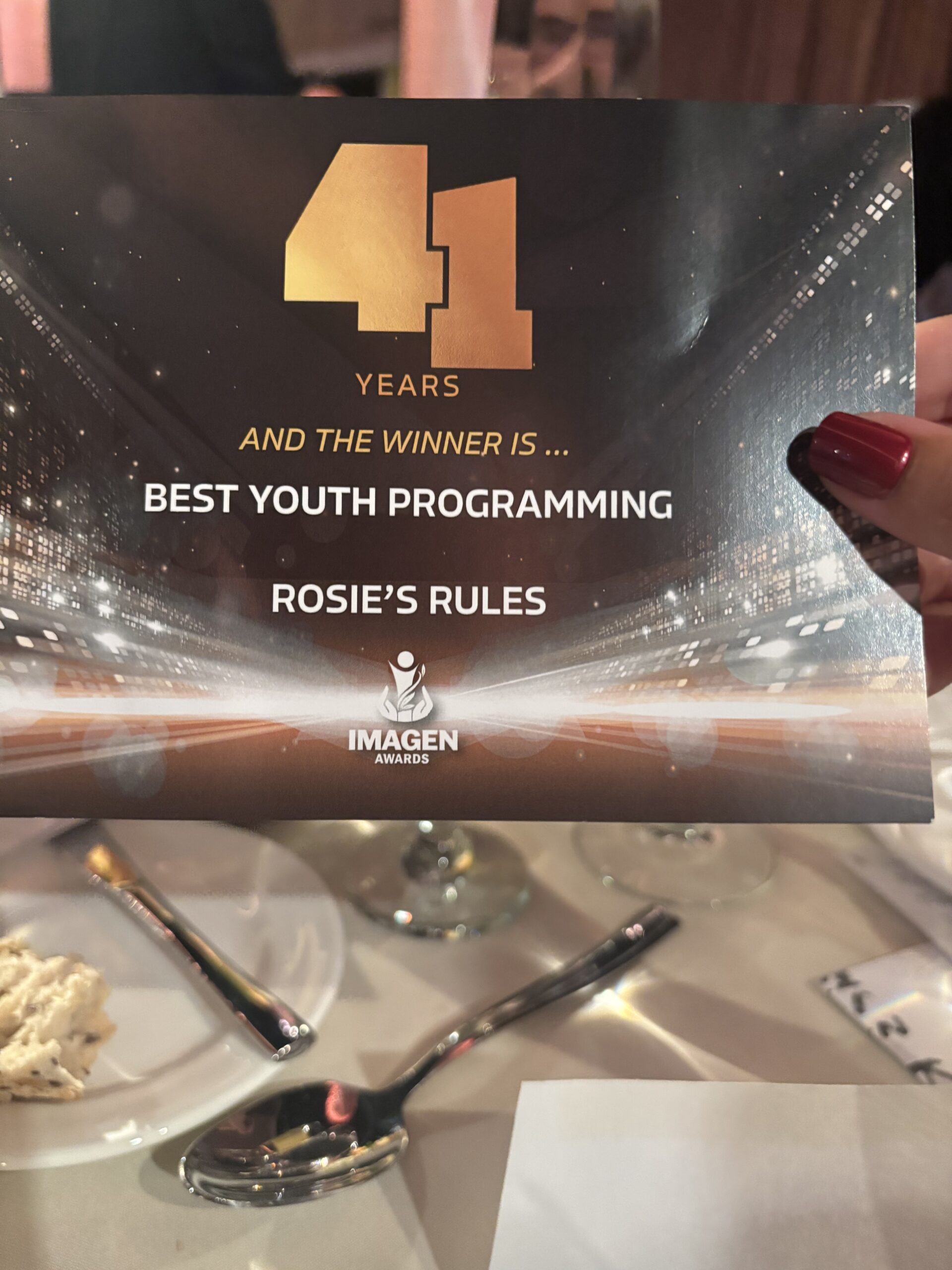 Imagen Award Card